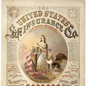 United States Life Insurance Co. of New York (colour litho)