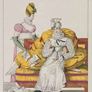 The Vapours or The Accounts Day, plate 62 from Le Bon Genre
