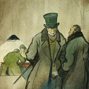 Vautrin, illustration for Le Pere Goriot