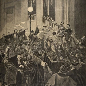 The Verdict of the Zola Affair, illustration from Le Petit Journal