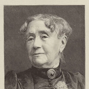 A Veteran Actress, Mrs Keeley (engraving)