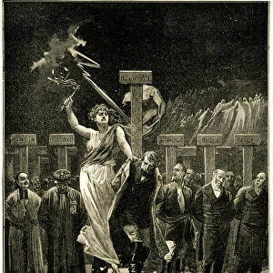 Victor Hugo, Les Chatiments, illustration by Emile Bayard