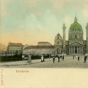 Vienna, Austria: Karlskirche /St. Charles's Church