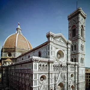 View of the Cathedral of Florence (Duomo Santa Maria del Fiore)