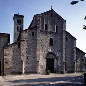 View of the facade, 11th century