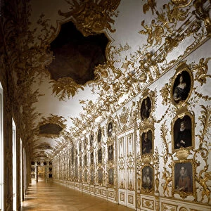 View of the interior of the royal palace, 1728-1730 (photography)
