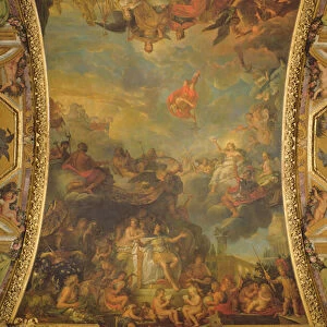 View of King Louis XIV (1638-1715) Governing Alone in 1661