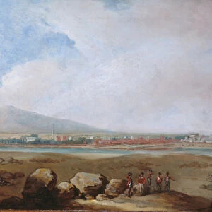 A View of Seringapatam, 1791 circa (oil on canvas)