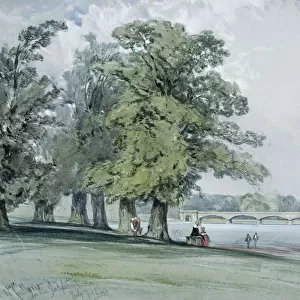 View on the Serpentine, Hyde Park