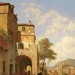 View of Spottorno on the Mediterranean Coast, 19th century