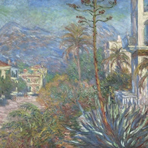Villas at Bordighera, 1884 (oil on canvas)