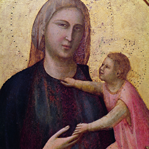Virgin and Child, central panel of the Badia Altarpiece, c. 1301 (tempera on panel)