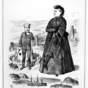 Visiting Grandmamma, illustration from Punch, published August 3 1889