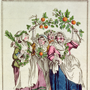 Vive le Roi! Vive la Nation!, 1789 (coloured engraving)
