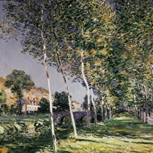The Walk, 1890 (oil on canvas)