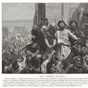 We Want Barabbas (engraving)