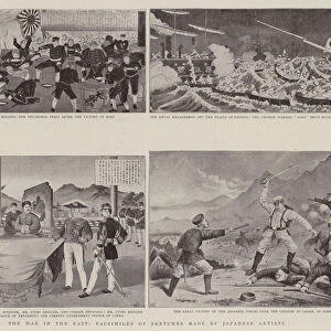 The War in the East, Facsimiles of Sketches made by Japanese Artists (litho)