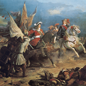 War of the Spanish Succession, painting by Jean Alaux, 1836