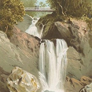 Waterfall at Inversnaid - Loch Lomond