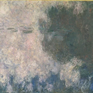 Waterlilies - The Clouds (left section), 1914-18 (oil on canvas) (see also 64184 & 64185)