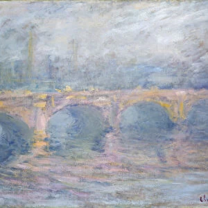 Waterloo Bridge, London, at Sunset, 1904 (oil on canvas)