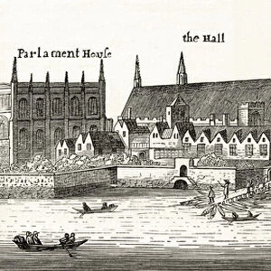 Westminster in 1647, from London Pictures: Drawn with Pen and Pencil, by Rev