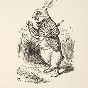 The White Rabbit, from Alices Adventures in Wonderland