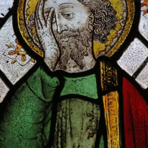 Window n4 depicting St Paul (stained glass)