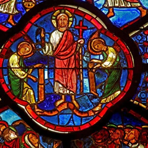 Window w0 depicting Christ in Glory (stained glass)
