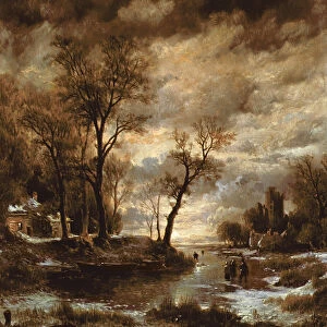 Winter in Holland, 1872