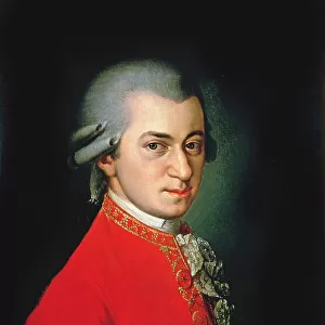 Wolfgang Amadeus Mozart, 1818 (oil on canvas)