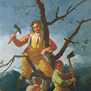 The woodcutters, 1779 (oil on canvas)