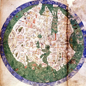 World map by Andrea Bianco, 1436 Biblioteca Marciana, Venice