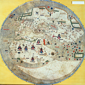 World Map of Catalan origin - 15th century