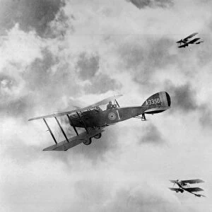 World War One Aircraft, 1916-17 (b / w photo)