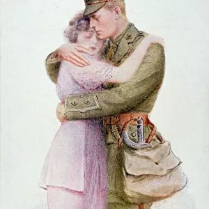 World War One postcard, c. 1914-18 (colour litho)