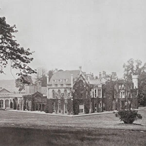Wycombe Abbey (b / w photo)