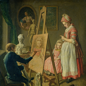 The Young Artist, c. 1760 (oil on canvas)