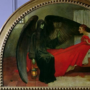 The Young Girl and Death, c. 1900 (oil on canvas)