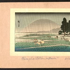 1797-1858 1900 1940 Ando Fukeiga Hiroshige Rice