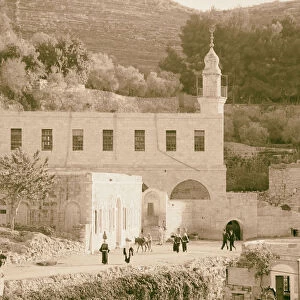 Ain Karim minaret 1943 Jerusalem Israel