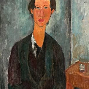 Amedeo Modigliani, Chaim Soutine, Italian, 1884 - 1920, 1917, oil on canvas