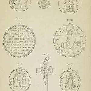 Eight amulets Book illustration G Emaus de Micault