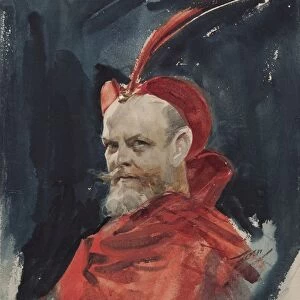 Anders Zorn Mefisto Konsul Dahlander 1884 Watercolor