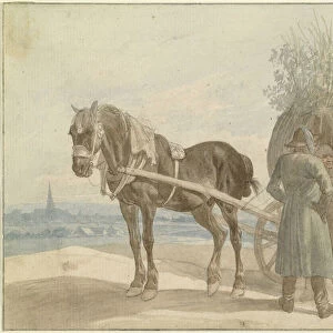 Austrian Peasants Horse Cart Vienna Distance