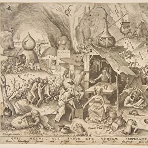 Avarice Avaritia series Seven Deadly Sins 1558