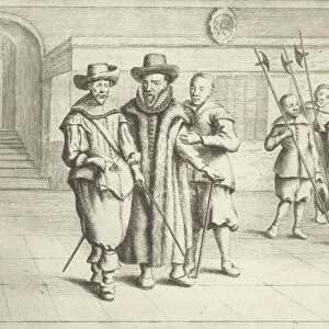 Barneveld, is led to the scaffold, 1619, Hendrik Bary, 1668 - 1670