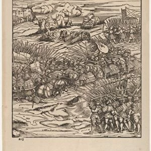 Battle Spurs Der Weisskunig printed 18th century