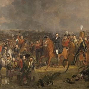 Battle Waterloo June 18 1815 View battlefield