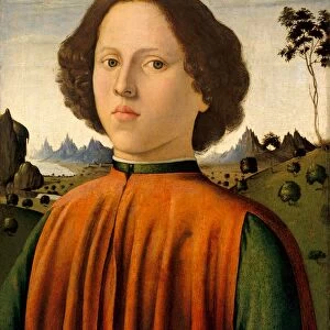 Biagio d Antonio, Italian (c. 1446-1516), Portrait of a Boy, c. 1476-1480, oil